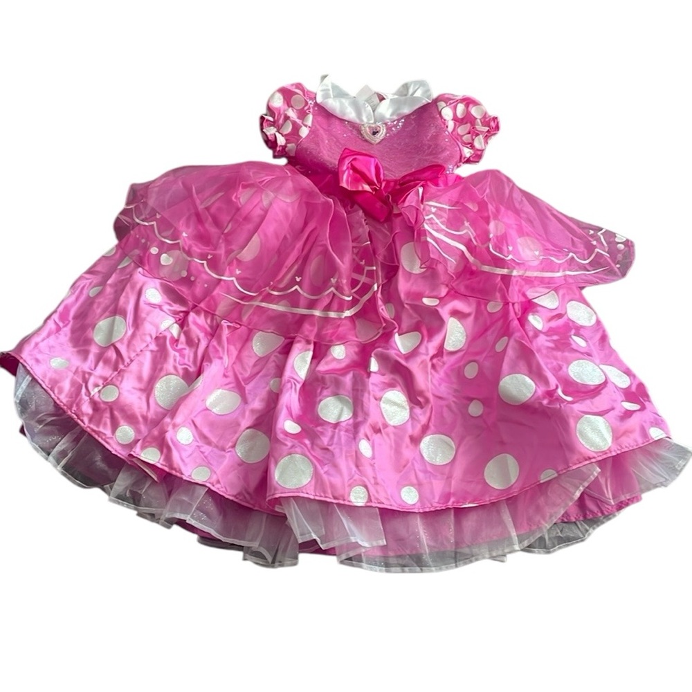 Disney - Minnie Mouse Pink Halloween Deluxe Girls’ Costume